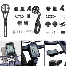 Bike Handlebar Mount Kit for Garmin For Bryton Computer with Light and Camera