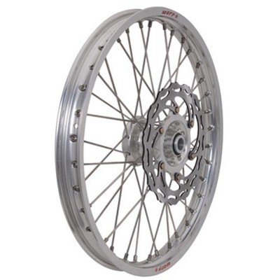 Warp 9 89-42111 Complete Wheel Kit - Front 21 x 1.60 Silver Rim/Silver