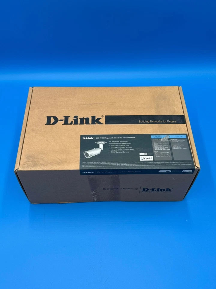 D-Link Varifocal Outdoor Bullet Camera 5 Megapixel DCS-7517 ✅❤️️✅❤️️ OPEN BOX! - Image 2 of 4