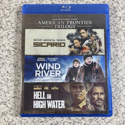 American Frontier Trilogy Sicario, Wind River, Hell Or High Water (Blu-ray) NEW