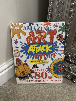 Amazing Art Attack Craft Book With Neil Buchanan Retro Vintage 90 s DK Children