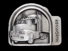 NC11146 VINTAGE 1987 KENWORTH TRUCK COMPANY BELT BUCKLE