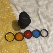 Polaroid Circular Camera Lens Filter Kit Set, Multicolor w/ Case Pouch