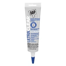 5 Oz Dap 18387 Crystal Clear Ultra Clear Flexible All Purpose Waterproof Sealant
