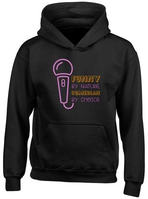 Lustiger Komiker nach Wahl Komödie Witz Kinder Hoodie Geschenk Kapuzenoberteil