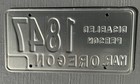NOS Vintage 78 Disabled Person License Plate 1978 Oregon Low Number — photo 2