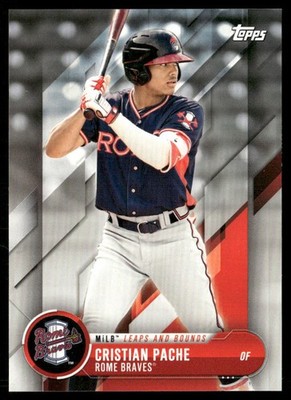 2018 Topps Pro Debut #LB-CP Cristian Pache MiLB Leaps and Bounds