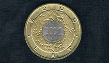 POLAND - 2 ZLOTE 2000 UNC Y# 374, MILLENNIUM
