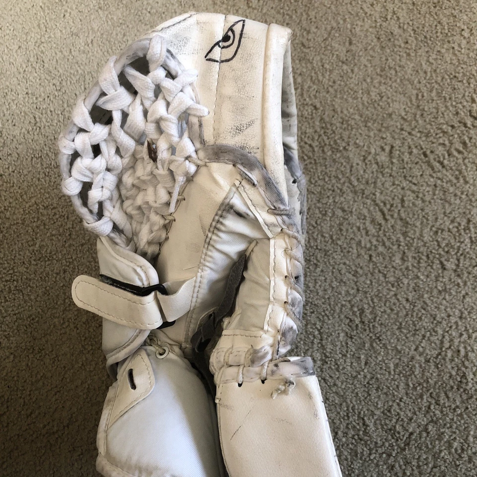 Guante de portero REEBOK 14K ICE HOCKEY USADO ~ JUNIOR Foto 3 de 4