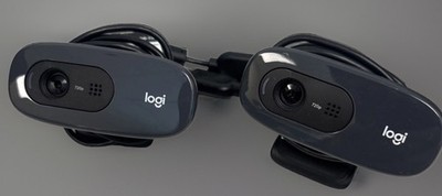 Lot Of 3 - Logitech C270 720p HD V-U0018 860-000441 USB Web Cam Cameras - USB