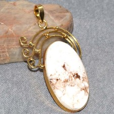 Pretty Wild Horse Golden Plated Pendant 2.2" Charming Jewelry Fashion Sale GW