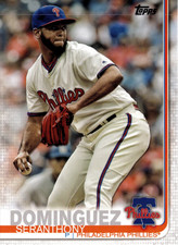 5 CARD LOT - 2019 Topps Seranthony Dominguez #127