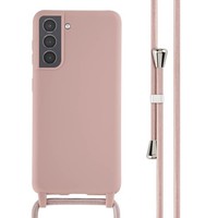 imoshion SilikonhüLle Mit Band Samsung Galaxy S21 - Sand Pink
