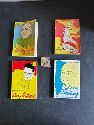 Kings of Jazz Johnny Dodds Dizzy Gillespie Jelly Roll Morton Louis Armstrong