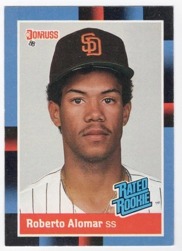 Roberto Alomar 1988 Donruss Rated Rookie RC #34