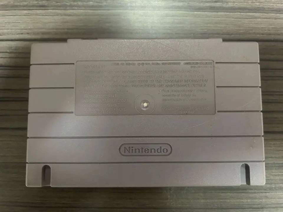 Overseas version MARIO'S TIME MACHINE Super Famicom software - Image 2 of 4