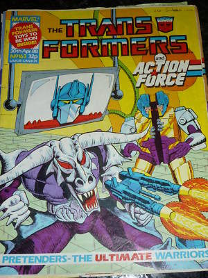 The TRANSFORMERS & ACTION FORCE Comic - No 163 - Date 30/04/1988 - Marvel Comic