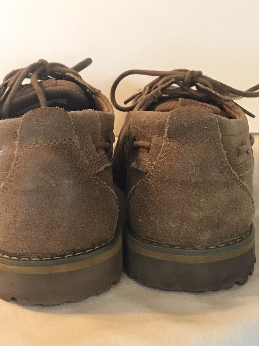 Timberland Jacksons Landing Moc Toe Tan Oxford Shoes Leather 