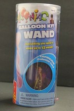 WAND BALLOON MAKING KIT MAKES 12 WANDS AIR PUMP AND 24 BALLOONS INSTRUCTIONS