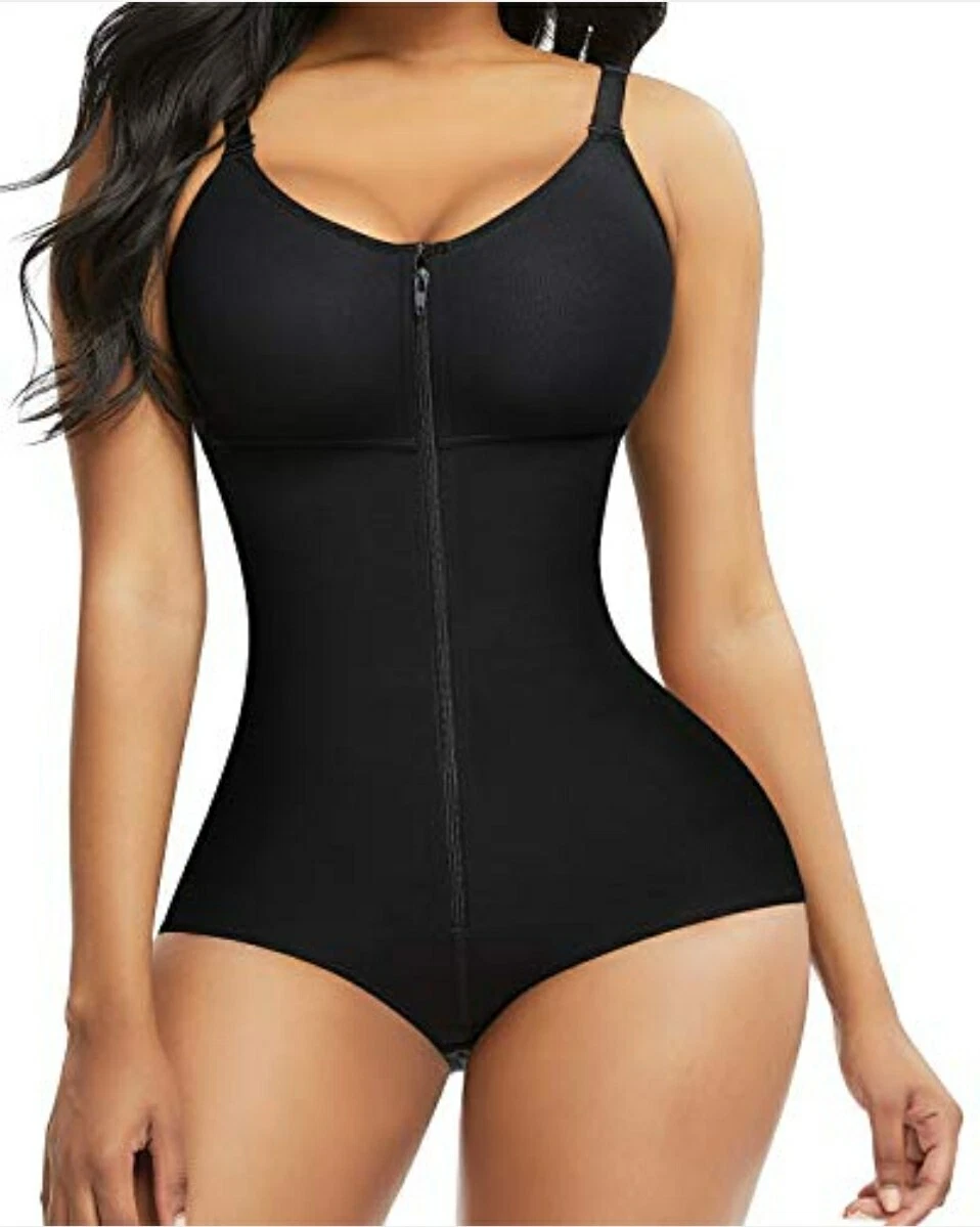 Feelingirl Womens Shapewear Bodysuit Tummy Control Bodyshaper Size