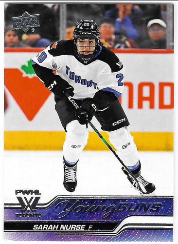 SARAH NURSE 2024-25 Upper Deck PWHL Young Guns #51 Toronto Sceptres - YG Rookie