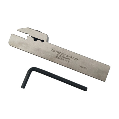 1× Silver DGTR2020-3T20 3.0mm width Grooving Partting Tool Holder For DGN3002 