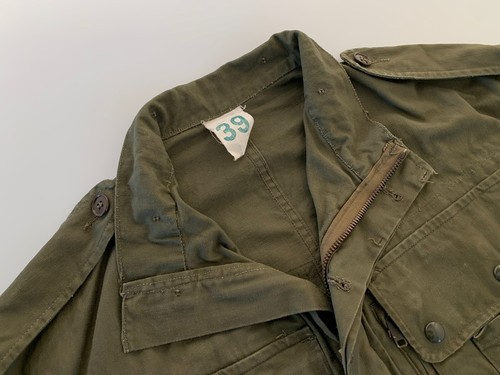 VTG French TAP 47/56 Coat Jacket Commando Parachutist Algeria Armee France 50s - Picture 5 of 15