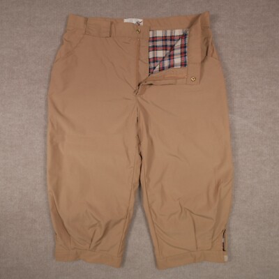 Vintage Landav Designs Sz 38 Flannel Lined Cropped Riding Hunting Pants 36x21