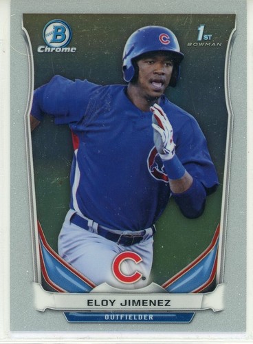 2014 Bowman Chrome Draft Top Prospects #CTP33 Eloy Jimenez - Picture 1 of 2
