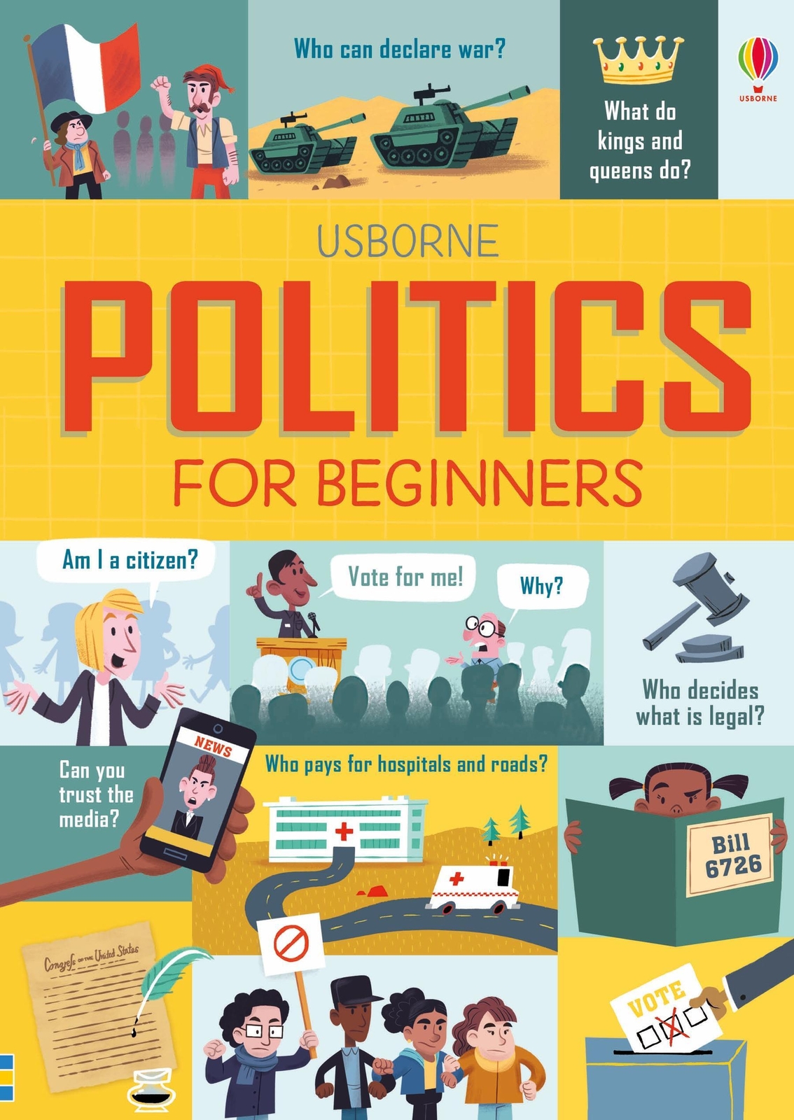 Thumbnail - Politics For Beginners | Alex Frith (u. A.) | Englisch | Buch | 128 S.