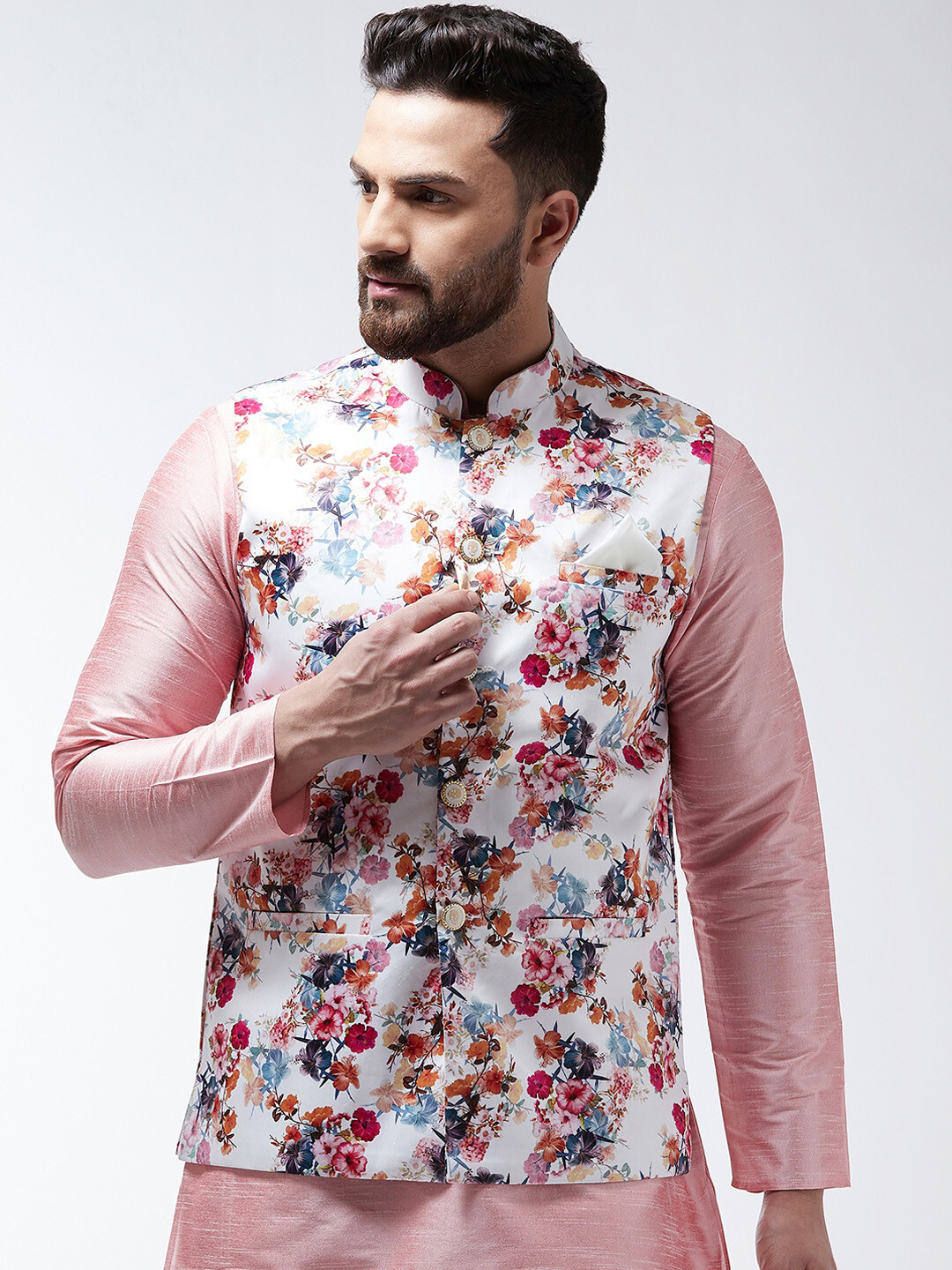 Wedding Party Wear Men Nehru Jacket 