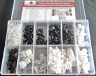 270pc MERCEDES BENZ TRIM CLIP RETAINER PANEL BUMPER FASTENER ASSORTMENT TCA270