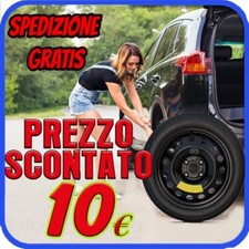 Ruotino Di Scorta Per Citroen C3 C4 C3 Aircross Con Misura Da 16 4Fori Kit Ruota