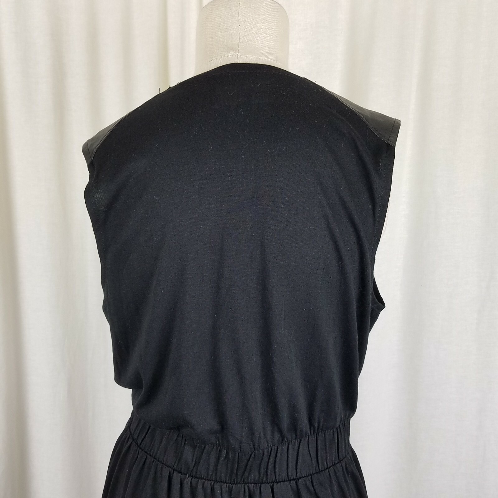 Converse One Star Blouson Little Black Dress Womens M Jersey Knit Twirl Zip Up image 5