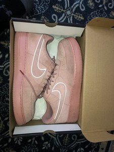 nike air force 1 suede red stardust