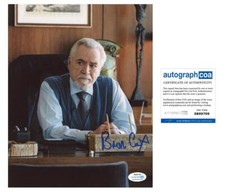 Brian Cox "Succession" AUTOGRAPH Signed 'Logan Roy' 8x10 Photo F ACOA