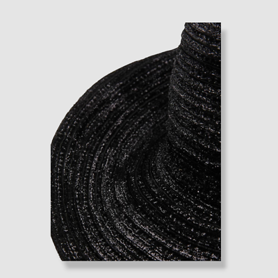$485 Kokin Women\'s Black Sparkle Textured Fedora Hat One Size KOKIN Black Hats for Women for sale | eBay main image 3