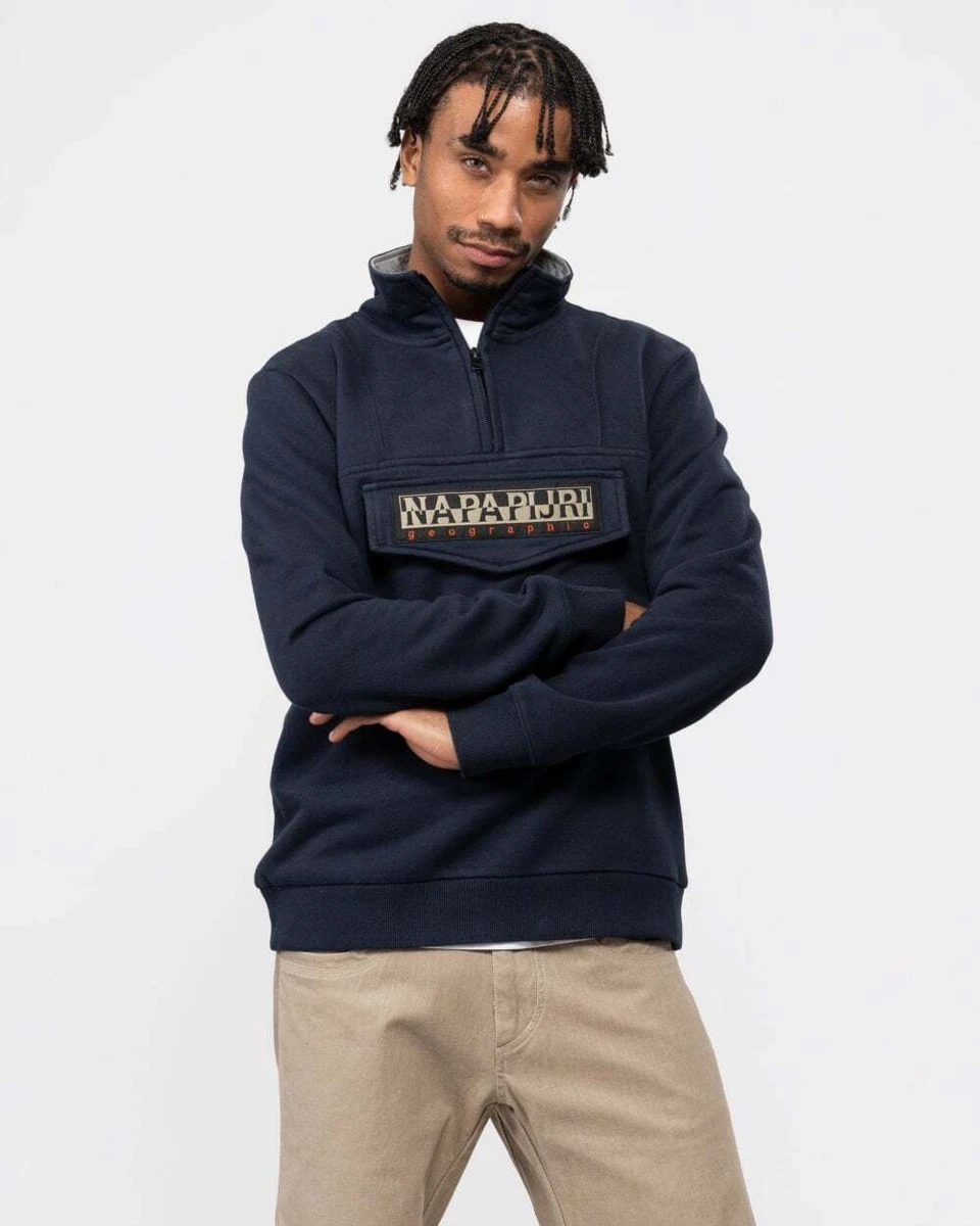 Napapijri half zip fleece sale