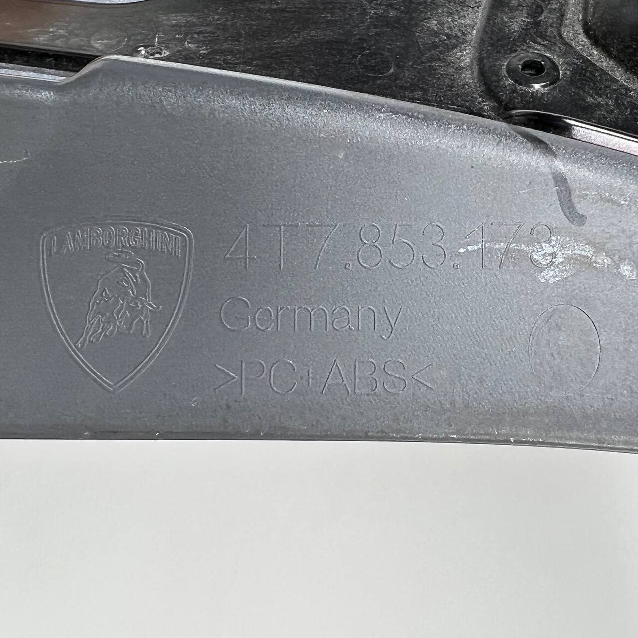 2015-2019 LAMBORGHINI HURACAN SPYDER COVER LEFT FAIRING DRIVER TRIM PANEL COVER