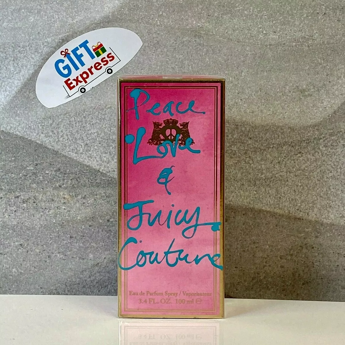 Peace Love by Juicy Couture 3.4 oz EDP Spray for Women
