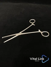 Jarit Rochester Ochsner Artery Forceps Matte Finish - Straight - 7 1/4in 107-210