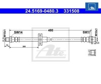 Bremsschlauch Ate 24.5169-0480.3 FüR Bmw X5
