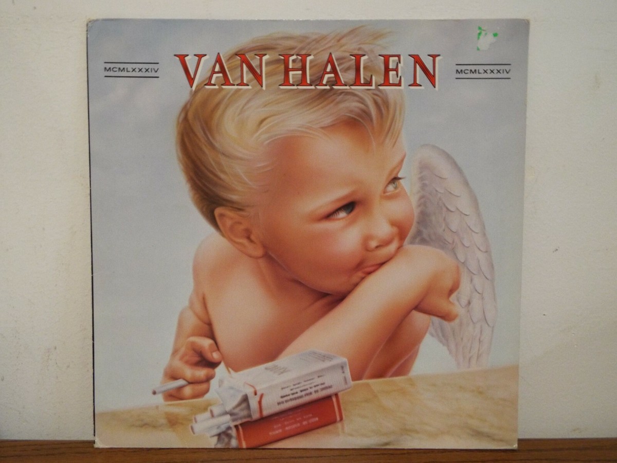 Van Halen 1984 レコード オリジナルステッカー付き VAN HALEN 1984 GERMAN PRESSING LP VINYL ALBUM | eBay