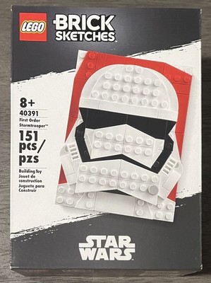 LEGO Brick Sketches: First Order Stormtrooper (40391) ***SEALED, NEW IN BOX***