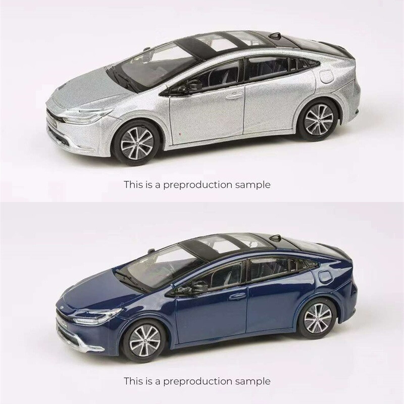1/64 トヨタ プリウス TOYOTA PRIUS 限定品 1:64 2023 Toyota Prius Supersonic Red / Wind Chill White