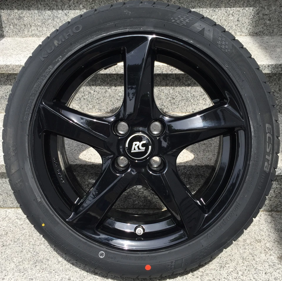 Winterräder smart fortwo forfour 453 Brock RC30 16 Zoll Alufelgen Michelin - Bild 2 von 4