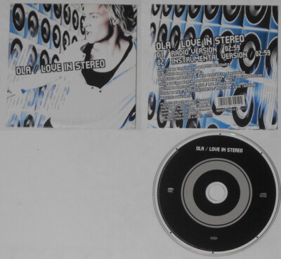 Ola - Love in Stereo ep - U.K. cd, card cover