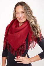 ScarvesMe Women Fashion Classic Cozy Soft Solid Super Soft Knit Blanket Scarf