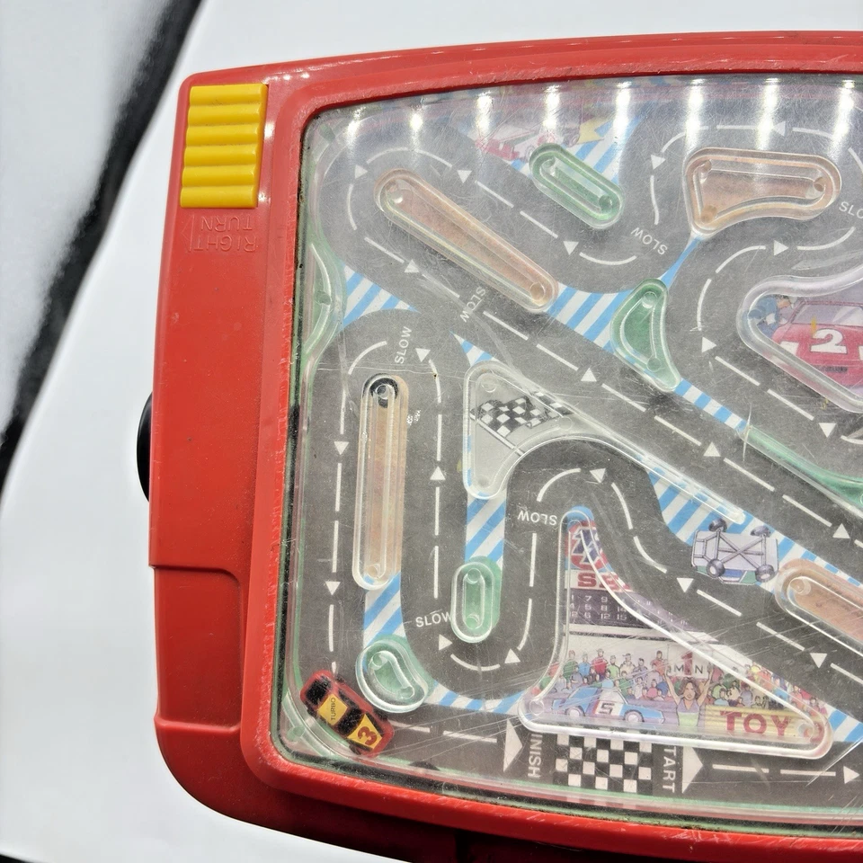 Vintage Racing Car Battery Power Hand Held Game Grand Prix WORKING See Video - Image 3 of 4