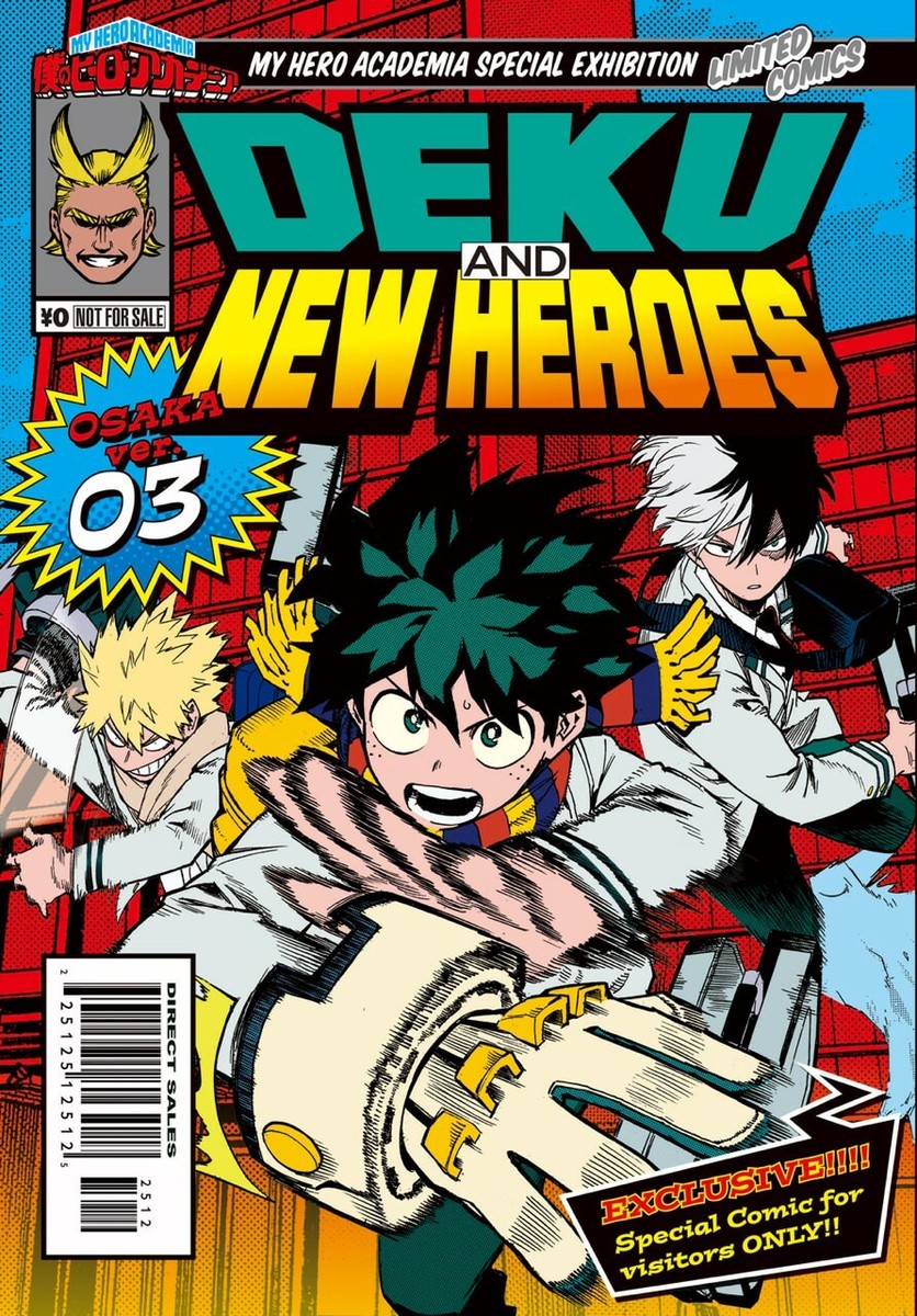 My Hero Academia Drawing Smash Limited Benefits Vol.3 DEKU & NEW
